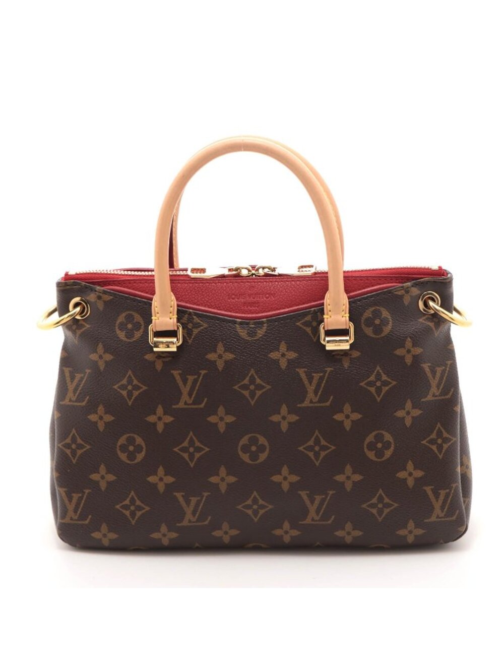 Louis Vuitton Pallas BB Monogram Cerise Handbag Mini Canvas